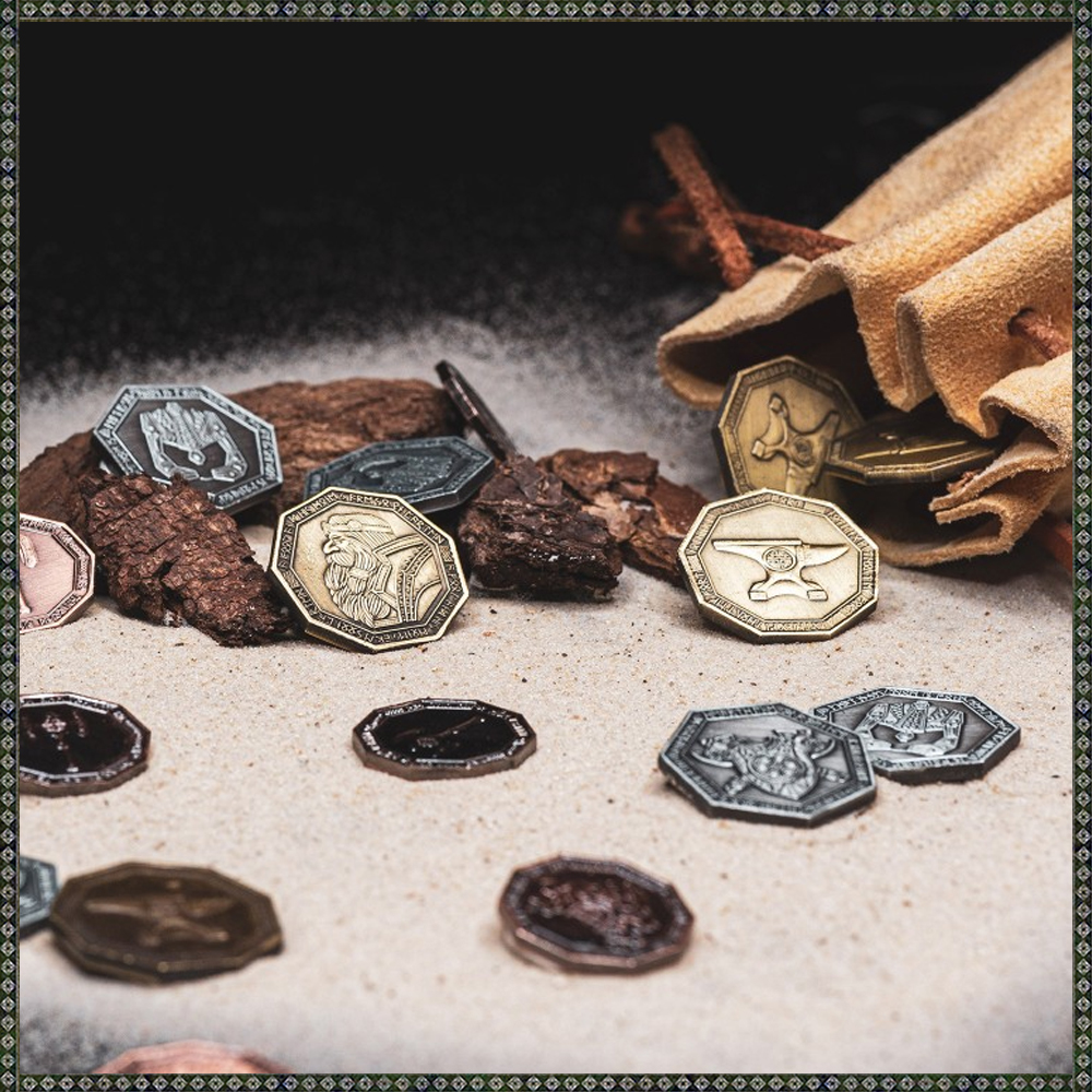 LARP-Zwergenmünzen, 10er Pack